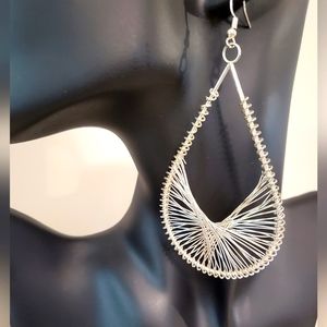 Silver Drop Earrings